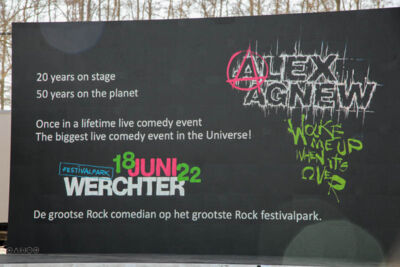 Persconferentie Alex Agnew @ Festivalpark Werchter, picture 12, photographed by Peter Minnebo - FrontView Magazine
