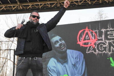 Persconferentie Alex Agnew @ Festivalpark Werchter, picture 20, photographed by Peter Minnebo - FrontView Magazine