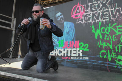 Persconferentie Alex Agnew @ Festivalpark Werchter, picture 21, photographed by Peter Minnebo - FrontView Magazine