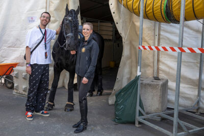Cavalluna "Celebration" stable Tour backstage @ Sportpaleis, picture 5, photographed by dirk janssens - FrontView Magazine
