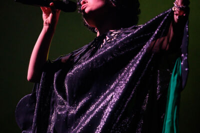 Barbara Pravi @ La Madeleine, picture 2, photographed by Dorien Goetschalckx - FrontView Magazine