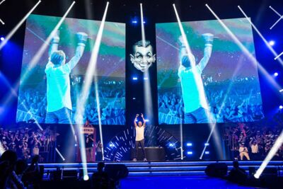 De Grote Peter Van de Veire Sportpaleis show @ Sportpaleis, foto 30, foto's door Marc Verdonck - FrontView Magazine
