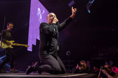 Simple Minds @ Sportpaleis, picture 9, photographed by Marc Verdonck - FrontView Magazine