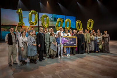 1 miljoenste bezoeker voor de succesmusical Daens @ Studio 100 Pop-Up Theater, picture 25, photographed by Alex Wyckmans - FrontView Magazine