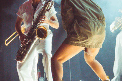 Brass against @ de kreun, foto 2, foto's door Ruben Vandeweijer - FrontView Magazine