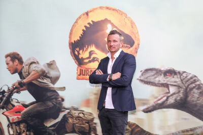 avant-première voor Jurassic World Dominion @ kinepolis Antwerpen, foto 11, foto's door dirk janssens - FrontView Magazine