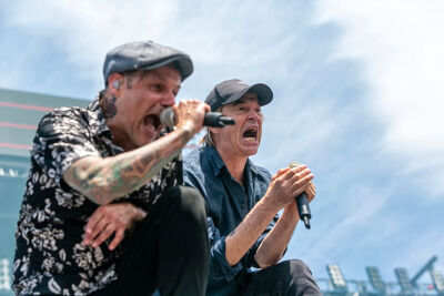 Donots & Die Toten Hosen @ Rock am Ring 2022, foto 1, foto's door Edwin Houdevelt - FrontView Magazine
