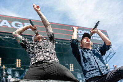 Donots & Die Toten Hosen @ Rock am Ring 2022, foto 19, foto's door Edwin Houdevelt - FrontView Magazine