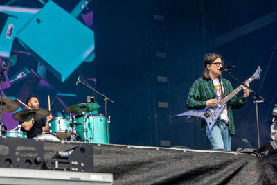Weezer @ Rock am Ring 2022, picture 19, photographed by Edwin Houdevelt - FrontView Magazine
