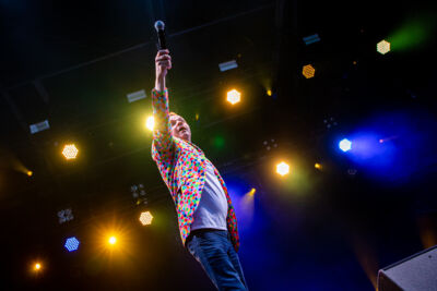 Steve Tielens @ Grenspop Hoogstraten, foto 4, foto's door Dimitri Vanlommel - FrontView Magazine
