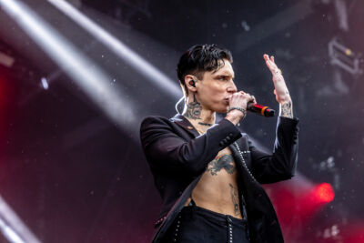 Black Veil Brides @ Rock am Ring 2022, foto 1, foto's door Edwin Houdevelt - FrontView Magazine