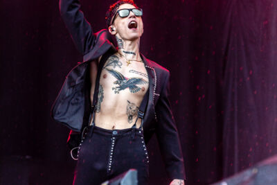 Black Veil Brides @ Rock am Ring 2022, foto 6, foto's door Edwin Houdevelt - FrontView Magazine