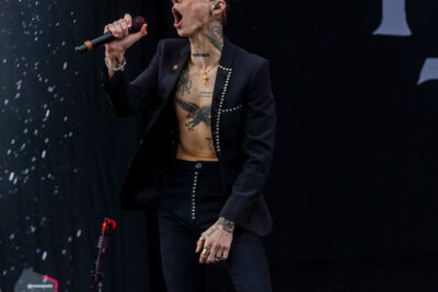 Black Veil Brides @ Rock am Ring 2022, foto 11, foto's door Edwin Houdevelt - FrontView Magazine
