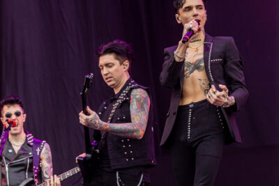 Black Veil Brides @ Rock am Ring 2022, foto 18, foto's door Edwin Houdevelt - FrontView Magazine