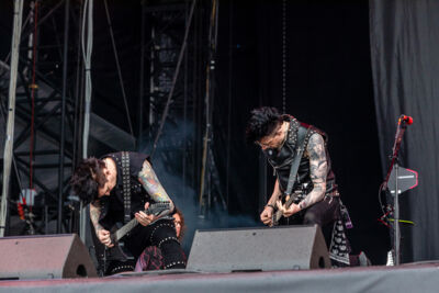 Black Veil Brides @ Rock am Ring 2022, foto 19, foto's door Edwin Houdevelt - FrontView Magazine