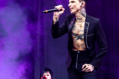Black Veil Brides @ Rock am Ring 2022, foto 21, foto's door Edwin Houdevelt - FrontView Magazine