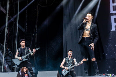 Black Veil Brides @ Rock am Ring 2022, foto 22, foto's door Edwin Houdevelt - FrontView Magazine