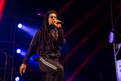 Bob Vylan @ Vestrock 2022, picture 1, photographed by Marc Verdonck - FrontView Magazine