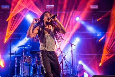Bob Vylan @ Vestrock 2022, picture 9, photographed by Marc Verdonck - FrontView Magazine