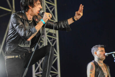 Marky Ramone @ Hello Festival Emmen, foto 4, foto's door Peter Minnebo - FrontView Magazine