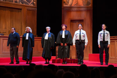 Première Assisen IV - De Sterrenmoord @ Theater Elckerlyc, picture 19, photographed by Goele Bormans - FrontView Magazine
