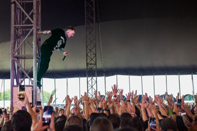 Frank Carter & The Rattlesnakes @ Jera On Air, foto 10, foto's door Dorien Goetschalckx - FrontView Magazine