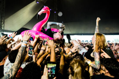 Frank Carter & The Rattlesnakes @ Jera On Air, foto 16, foto's door Dorien Goetschalckx - FrontView Magazine