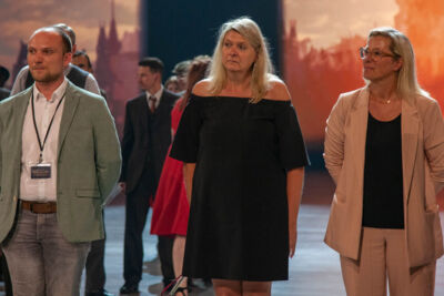 Allerlaatste voorstelling Spektakel Musical 40-45 @ Pop-Up Theater Puurs, picture 11, photographed by Peter Minnebo - FrontView Magazine