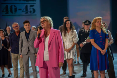 Allerlaatste voorstelling Spektakel Musical 40-45 @ Pop-Up Theater Puurs, picture 13, photographed by Peter Minnebo - FrontView Magazine