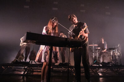 Oh Wonder @ Ancienne Belgique, picture 2, photographed by Jürgen Bruynooghe - FrontView Magazine