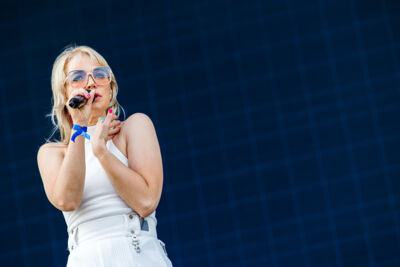 Inge Van Calkar @ Bospop 2022, foto 3, foto's door Dorien Goetschalckx - FrontView Magazine