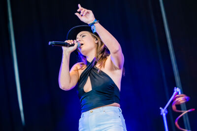 Mell & Vintage Future @ Bospop 2022, foto 1, foto's door Dorien Goetschalckx - FrontView Magazine
