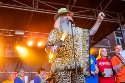 Zjuul Krapuul @ Stabroek Zingt, picture 1, photographed by Dimitri Vanlommel - FrontView Magazine