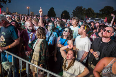 Gestapo Knallmuzik @ Linkerwoofer 2022, picture 29, photographed by Marc Verdonck - FrontView Magazine