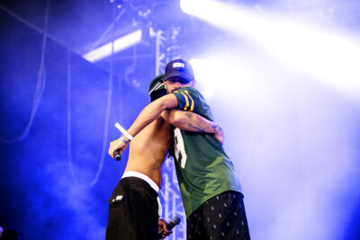 Green Montana @ Dour Festival 2022, picture 8, photographed by Magali Decamps - FrontView Magazine
