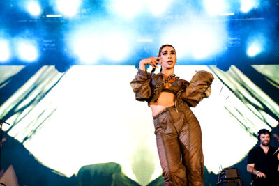 Sevdaliza @ Dour Festival 2022, picture 3, photographed by Magali Decamps - FrontView Magazine