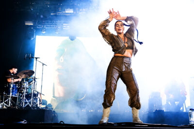 Sevdaliza @ Dour Festival 2022, picture 8, photographed by Magali Decamps - FrontView Magazine