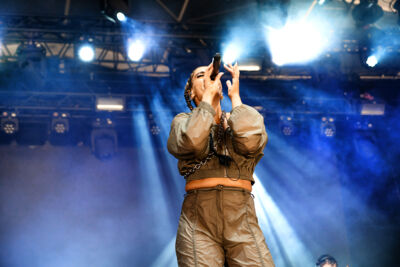 Sevdaliza @ Dour Festival 2022, picture 10, photographed by Magali Decamps - FrontView Magazine