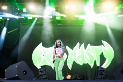 Rico Nasty @ Dour Festival 2022, picture 3, photographed by Magali Decamps - FrontView Magazine