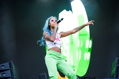 Rico Nasty @ Dour Festival 2022, picture 8, photographed by Magali Decamps - FrontView Magazine