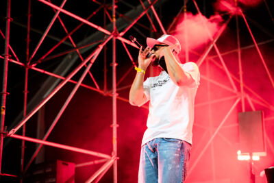 Yung Mavu @ Dour Festival 2022, picture 1, photographed by Magali Decamps - FrontView Magazine