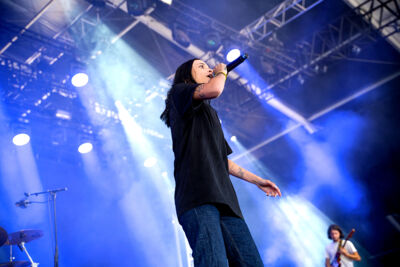 Zinée @ Dour Festival 2022, picture 4, photographed by Magali Decamps - FrontView Magazine
