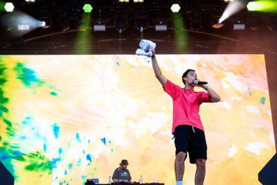 Loyle Carner @ Dour Festival 2022, picture 3, photographed by Magali Decamps - FrontView Magazine