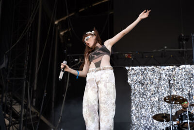 Poupie @ Dour Festival 2022, picture 2, photographed by Magali Decamps - FrontView Magazine