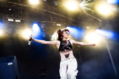 Poupie @ Dour Festival 2022, picture 4, photographed by Magali Decamps - FrontView Magazine