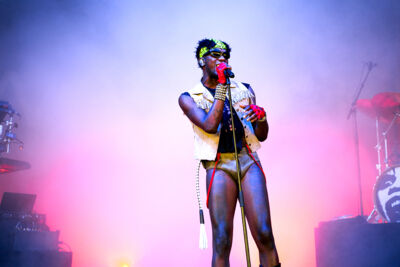 Yves Tumor & Its Band @ Dour Festival 2022, picture 1, photographed by Magali Decamps - FrontView Magazine