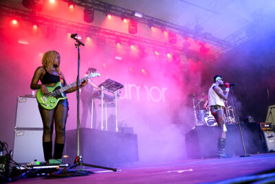 Yves Tumor & Its Band @ Dour Festival 2022, picture 3, photographed by Magali Decamps - FrontView Magazine