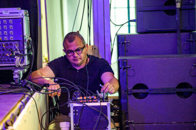 Gene Thomas @ Sint-Bavo Humaniora - Gentse Feesten, foto 8, foto's door Dimitri Vanlommel - FrontView Magazine