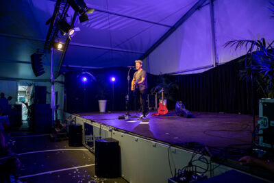 Gene Thomas @ Sint-Bavo Humaniora - Gentse Feesten, foto 23, foto's door Dimitri Vanlommel - FrontView Magazine