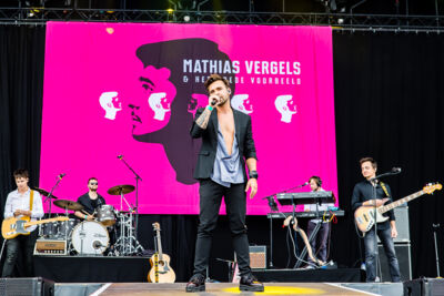 Mathias Vergels & Het Goede Voorbeeld @ Suikerrock, picture 8, photographed by Dorien Goetschalckx - FrontView Magazine
